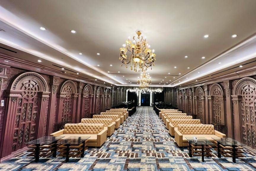 Banquet hall at Forest Club, Gorakhpur — see more on Instagram
