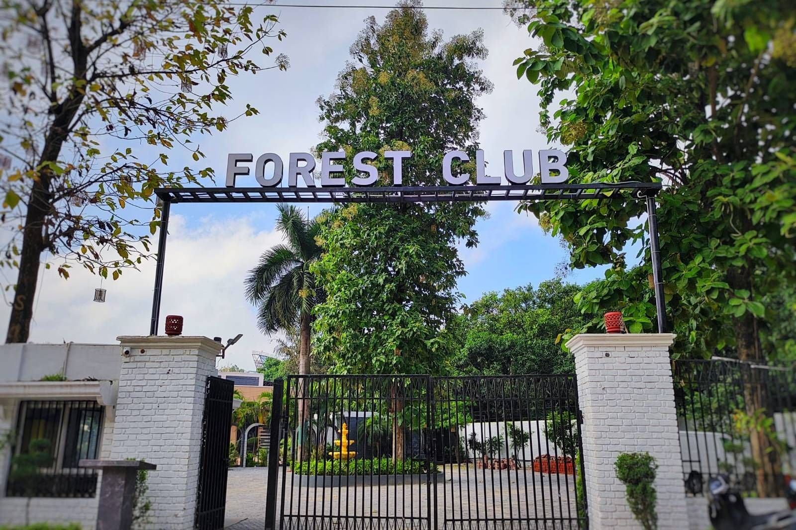 Forest Club entrance gate