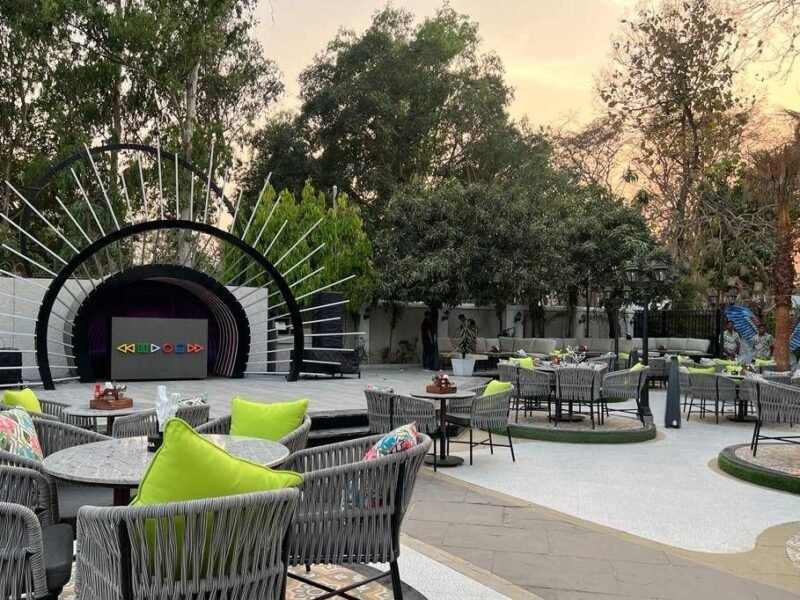 Forest Club Gorakhpur — Outdoor seating