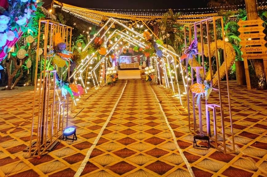Forest Club Gorakhpur — Wedding walkway